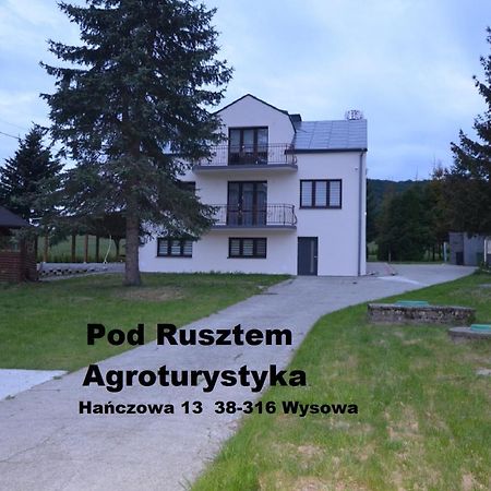 Pod Rusztem Agroturystyka Wysowa-Zdrój Exterior foto